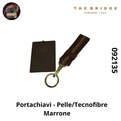 Portachiavi pelle tecnofibre - -, pelle/tecnofibre