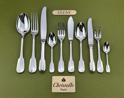 Christofle cluny 127pc silver - cluny,
