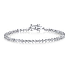 14K Oro Bianco Diamante