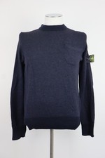STONE ISLAND MAGLIONE UOMO TG. M SWEATER MAN CASUAL VINTAGE ITALY LANA BANDIERA