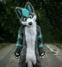 Furry Fursuit Mascotte Cane