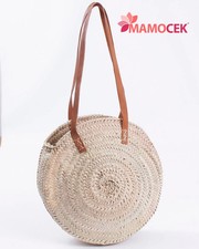 BORSA Coffa donna paglia tonda