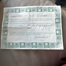 Documenti orologio VINTAGE