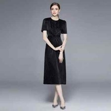 Vestito Abito Elegante Lungo