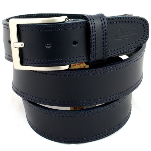 Cintura uomo vera pelle - vera, blu