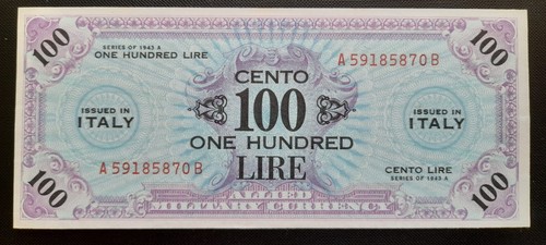 Allied military currency - allied,