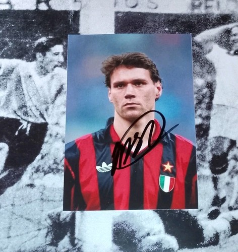 Autografo marco van - marco,