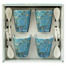 Set di 4 tazze da caffè e