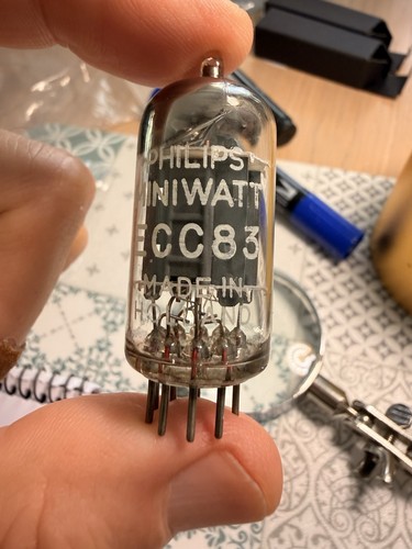 Philips miniwatt ecc83 12ax7 - miniwatt,