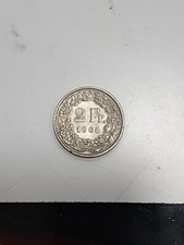 Monete Svizzere 2 FRANCHI ANNI
