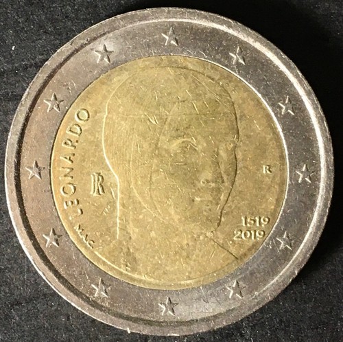 Moneta euro 2019 italia - moneta, 2