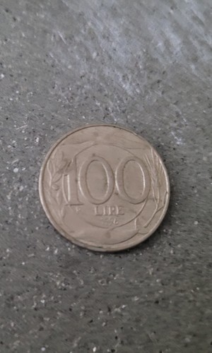 100 lire moneta piccola del - moneta,