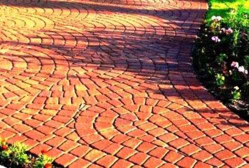 Driveway paver - driveway,