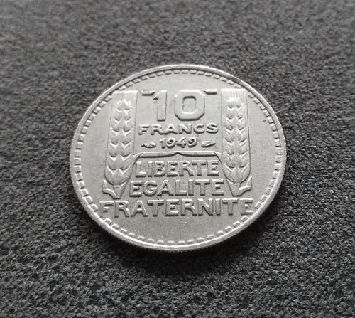 Monnaie france francs 1949 - france, 10