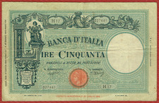 BANCA d'ITALIA 31. 3. 1943 50
