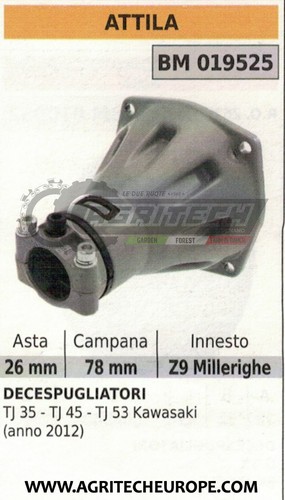 Campana frizione complet - campana,