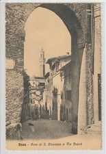 ANTICA CARTOLINA DI  SIENA -