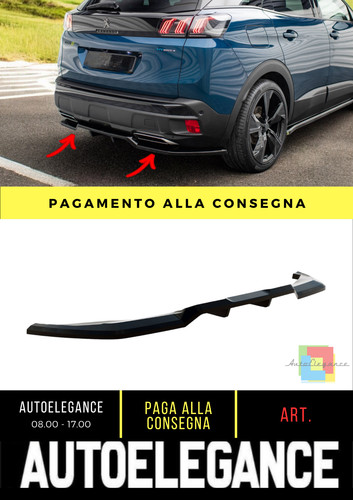 Splitter posteriore con - ⭐splitter,