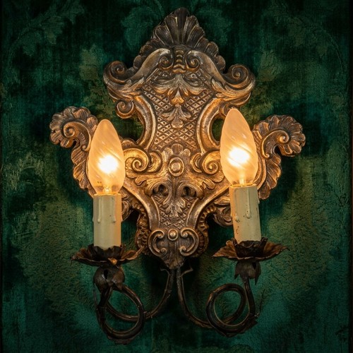 Antica lampada applique - lampada,