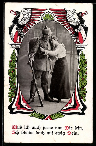 Cartolina soldato fanteria - di,