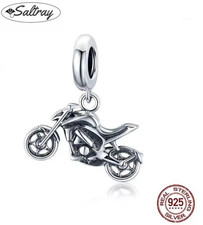 Charm Moto 100% Argento