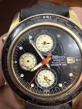 Orologio Uomo Seiko World Time