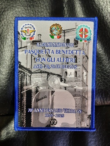 Toppa patch vespa club alfieri - patch,