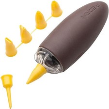 PEDRINI PENNA DECORATRICE DOLCI CON 6 BECCUCCI PER CAKE DESIGN 26X12X5 CM