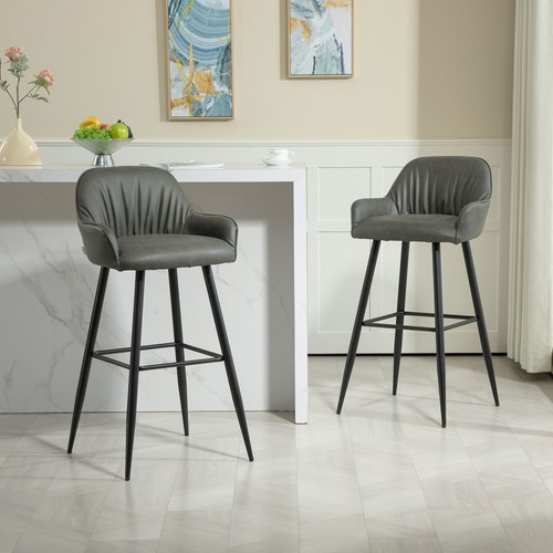 Homcom set sgabelli bar - set, da