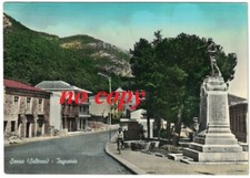Salerno SANZA- ingresso al paese - RARA cartolina viaggiata 1962