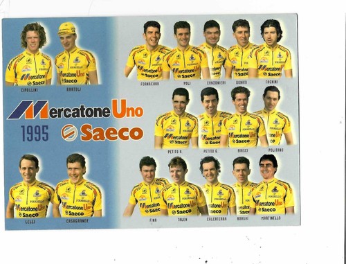 Ciclismo mercatone uno saeco - ciclismo,