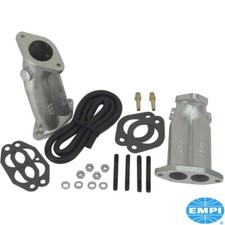 KIT COLLETTORE DOPPIA ASPIRAZIONE, 2 CARBURATORI MONOCORPO EMPI VW MAGGIOLINO