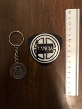 Portachiavi Lancia Delta piu' stemma Lancia