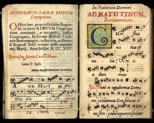 Salterio invitatorio del - l'invitatorio,