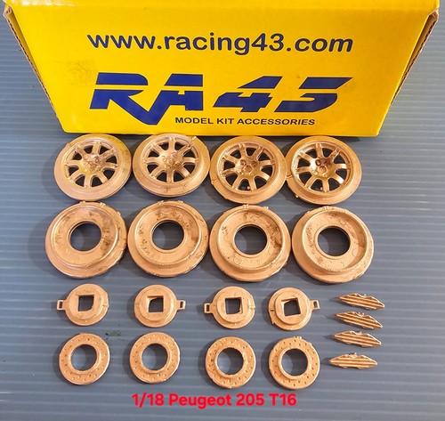 Set cerchi rims peugeot - 1/18,