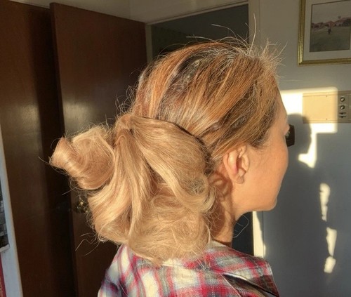 Grande parrucca capelli - , umani
