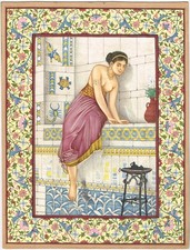 Bellissimo Dipinto Di Donna