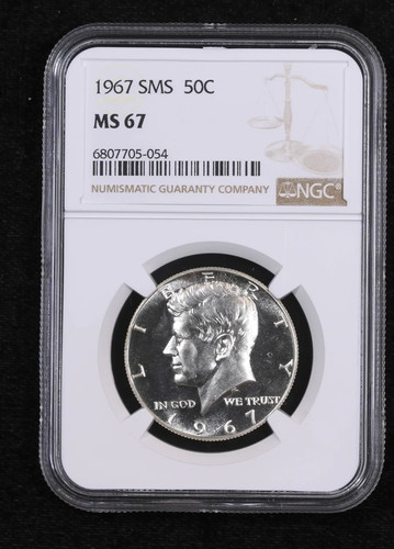 1967 mezzo dollaro - 1967, kennedy