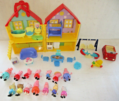Peppa pig casa auto parco - peppa,