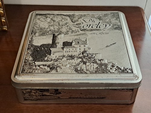 Vintage scatola latta di - vintage,