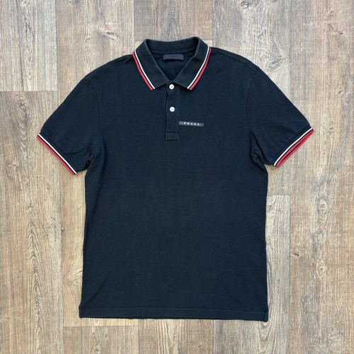 Vintage prada stripe badge - vintage,