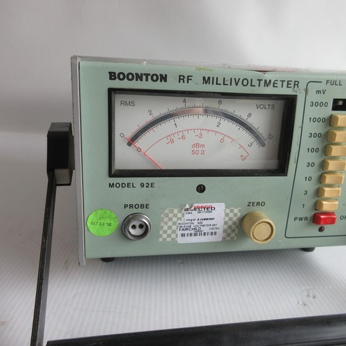 Millivoltmetro boonton 92e - boonton,