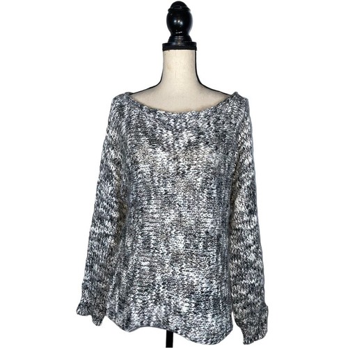 Maglione maglia collo barca
