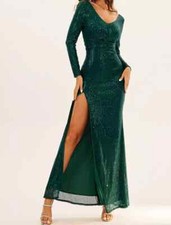 Vestito Abito Elegante Lungo