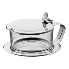 Formaggiera Mec Jolly in Acciaio Inox con Coperchio - Sto -Zuccheriera