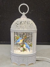 Lanterna acqua gabbia uccelli Gerson a batteria LED vortice BLUE JAYS