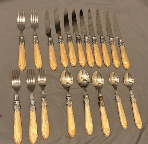 Set posate vintage finta - vintage,