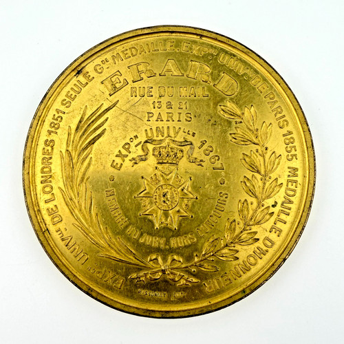 Antica medaglia esposizione