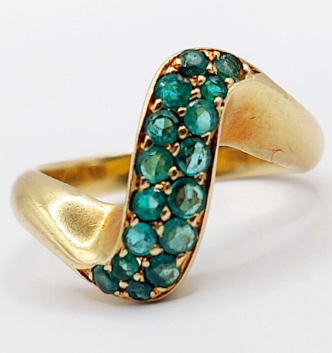 Anello giunco vintage oro - , 18k