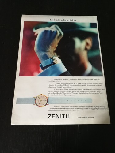 1958 zenith orologio model - zenith,